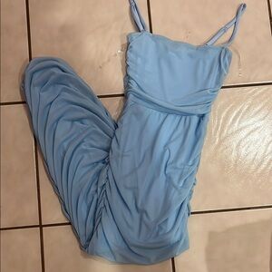 Windsor Light Blue Ruched Dress 
BRAND NEW!! Text for details!